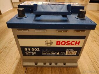 Autobaterie Bosch S4 12V 52Ah