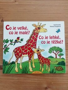 Dětská knížka Co je velké,co je malé?