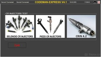 diesel testovací stanice Codeman EXPRESS