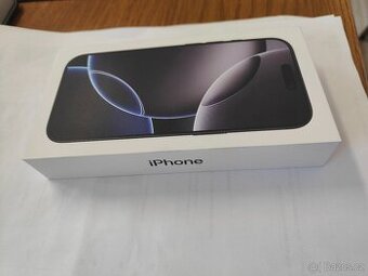 iPhone 16 pro 256GB Černý Nerozbalený.
