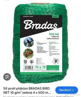 Síť proti ptactvu