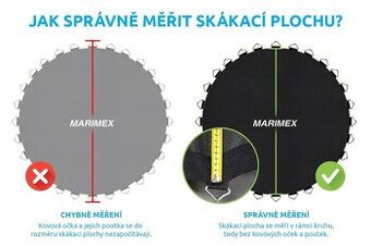 Skákací plocha trampolína Marimex 302