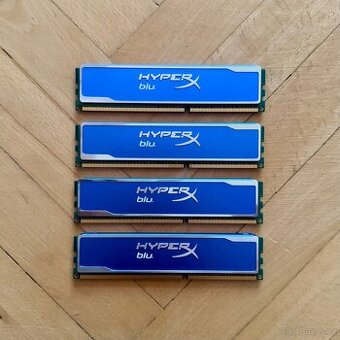 Kingston 8GB KIT (4x2GB) DDR3 1333MHz CL9 HyperX blu Edition