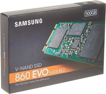 500GB SSD Samsung 860 EVO SATA M.2