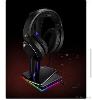 ASUS ROG Throne Qi držák sluchátek s bezdrátovým nabíjením - 1