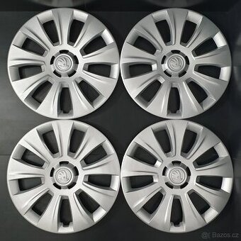 Zánovní poklice Škoda 16" ORIGINÁLNÍ č. G1