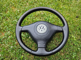 VW Golf Passat tříramínko kůže volant + airbag