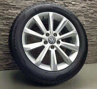 17" Originál VW Helsinky 5x112 zimní pneu 5-6mm