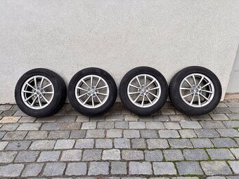 Original alu disky AUDI R17_ Pirelli Sottozero 3_225/60/R17
