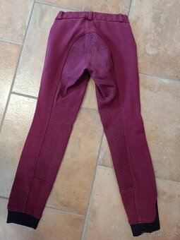 Dívčí jezdecké rajtky s gripem, 140, skvělý stav