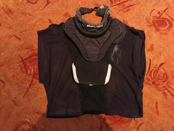 Brankářský nákrčník CCM pro, brankářský chránič krku, senior