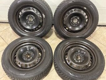 Zimní sada 5x100 Škoda Fabia,Roomster,Rapid 185/60 R15