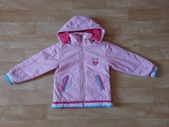 Dívčí zimní bunda - vel.110/116