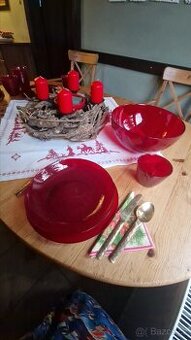 Jídelní souprava , skleněná, IKEA