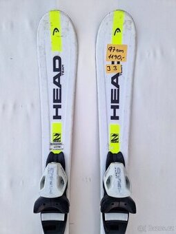 Dětské lyže HEAD Supershape 97cm s vázáním do 45kg