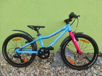 Značkové kolo Author Cosmic 20" (modrá/růžová)