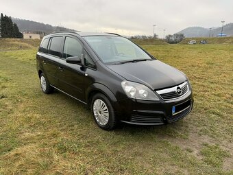 Opel Zafira B 1.6i 77kw LPG, 7míst, tažné
