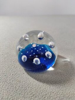 Designové těžítko z ručně broušeného českého křišťálu