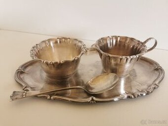 Stříbřená sada Victoria