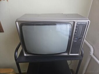 Retro televizor Tesla 4333A-2 "Oravan Color" z roku 1988