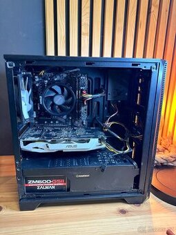 PC AMD Ryzen 3, 16 GB RAM, GTX 1060