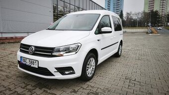 VW Caddy 2.0 TDi,75kW,ČR,2020,DPH,TOP stav