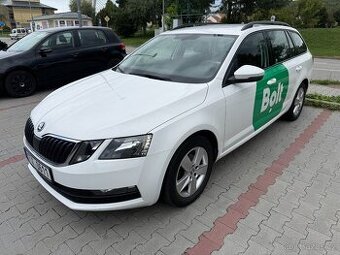 Pronájem taxi uber bolt Škoda Octavia 2020 TDI