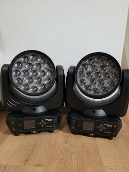 2× Eliminator Stryker Wash 19×12W LED 228W – TOP STAV,