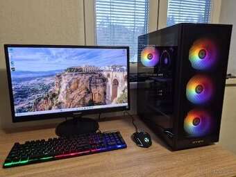 Herní PC sestava Ryzen 5 4500, RTX 2060S 8GB, 16GB, SSD 1TB