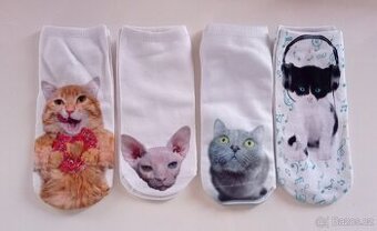 Ponožky kočky - 1