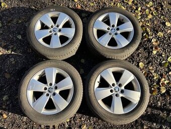 182. sada letní kola 185/60 r15 5x100 Škoda