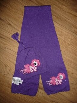 Komplet čepice a šála H&M na 3-4R-vel.104
