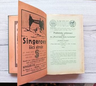 Rakousko Uhersko - kuchařská kniha z roku 1914