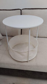 ODKLÁDACÍ STOLEK BÍLÝ