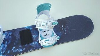Dětský snowboard 139 + vázání