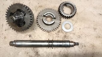 Babetta 210 - volnoběžka, oska a soukolí řazení