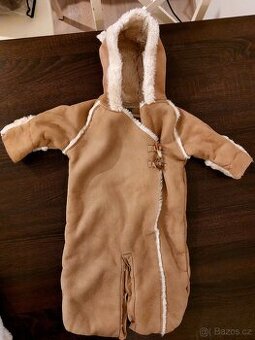 Dětská kombinézka - hnědá