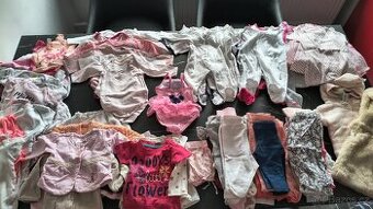 Velký balík oblečení holčička 50-68