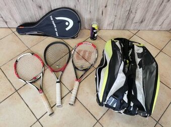 Tenisové rakety + bag Babolat