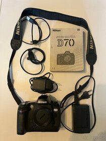 Nikon D70 telo s príslušenstvom - 1