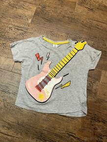 Dětské kytarové tričko Lindex, vel. 2-4 roky