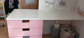 IKEA Dětská postel SMASTAD 90x200cm - 1