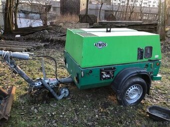 Mobilní šroubový diesel kompresor Atmos PDP 28