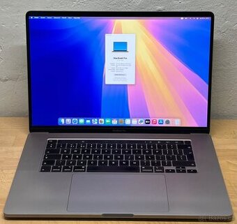 MacBook Pro 16” 2019 CTO/16GB RAM/i7/512GB SSD/ Záruka