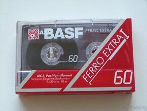 audio kazeta BASF FERRO EXTRA I 60/90