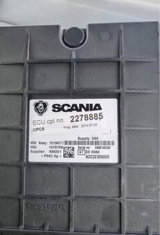 Scania Euro 6 ridici jednotka prevodovkyk