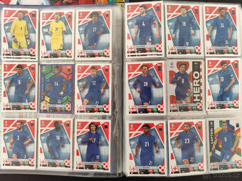Fotbalové kartičky Euro 2024 kartičky Match Attax - země