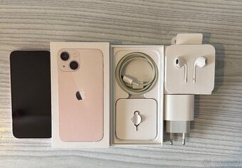 iPhone 13 mini 128 GB – růžový – TOP stav + komplet balení - 1