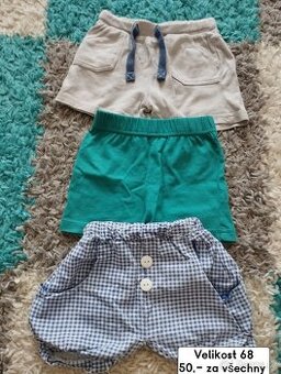 Set kraťasy 68