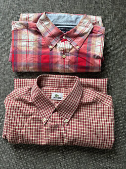 Pánská košile Tommy Hilfiger a Lacoste vel. L - 1